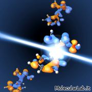 Elettroni in molecola biologica