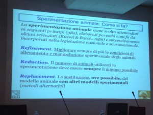 Qualcuno vuole convincervi che il rimpiazzo degli animali con altri test sia fuori dalla ricerca. Invece, a parte dello stesso disegno sperimentale. Il fatto è che a oggi la terza R sente l'oggettiva mancanza di metodi alternativi che diano RISULTATI ANALOGHI alla sperimentazione animale.