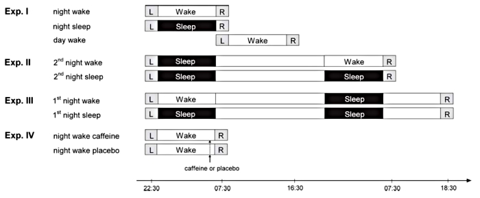 Sleep loss paradigms