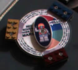 Il DVD in dettaglio, da una foto sul Rover