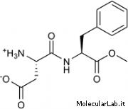 Struttura chimica dell aspartame