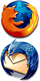 Logo Firefox e Thunderbird