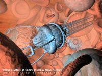 Nanorobot nel flusso sanguigno